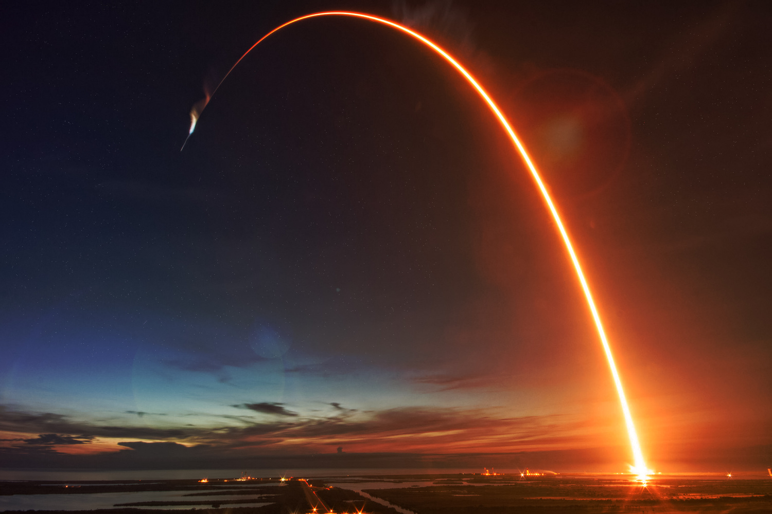 Messer supplies gases for launch vehicles and propulsion systems, including liquid oxygen (LOX) and liquid hydrogen (LH2) for combustion, helium for tank pressurization and leak checks, and nitrogen for purging and cooling.