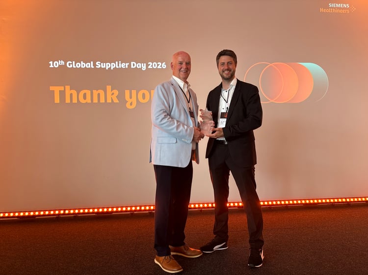 Terry and Martin with Siemens Award 1