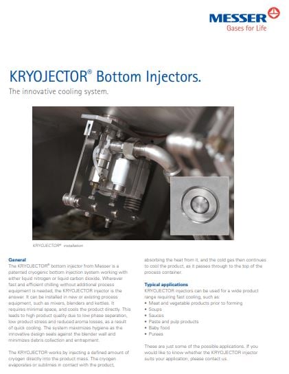 KRYOJECTOR® Bottom Injectors