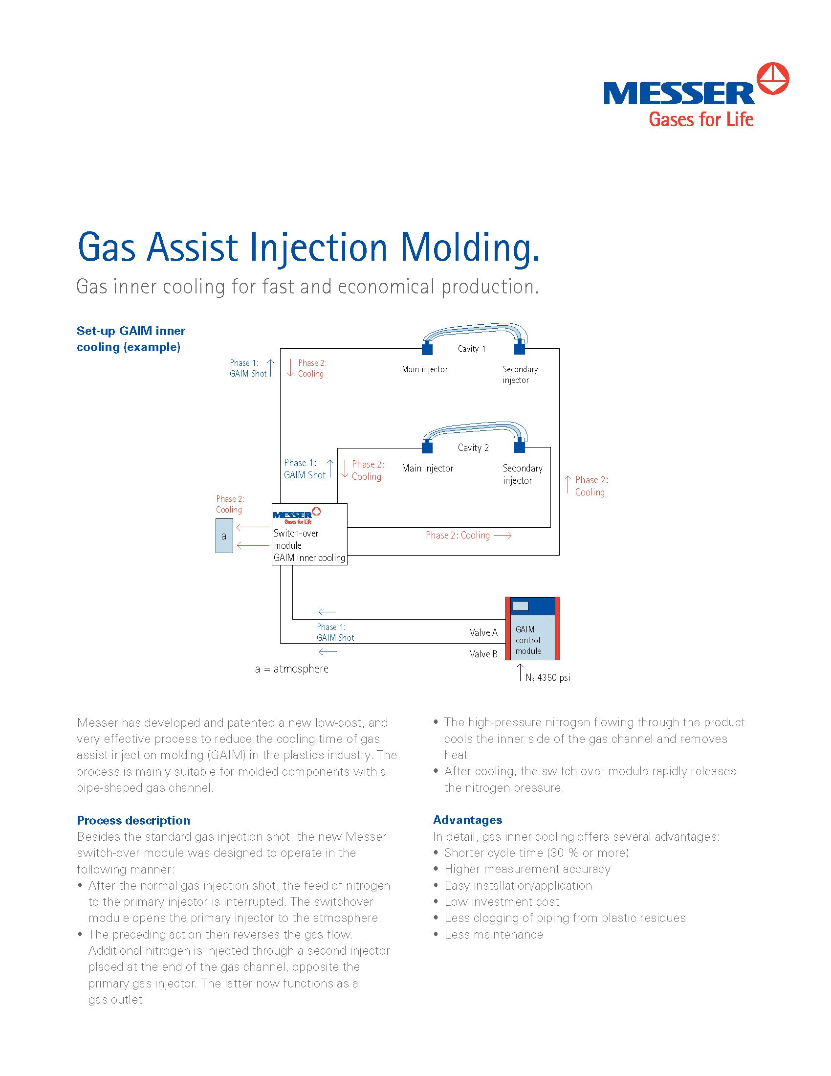 Gas Assist Injection Molding